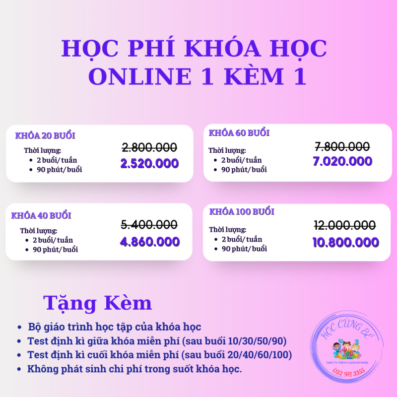 Khóa Học Online 1 kem 1