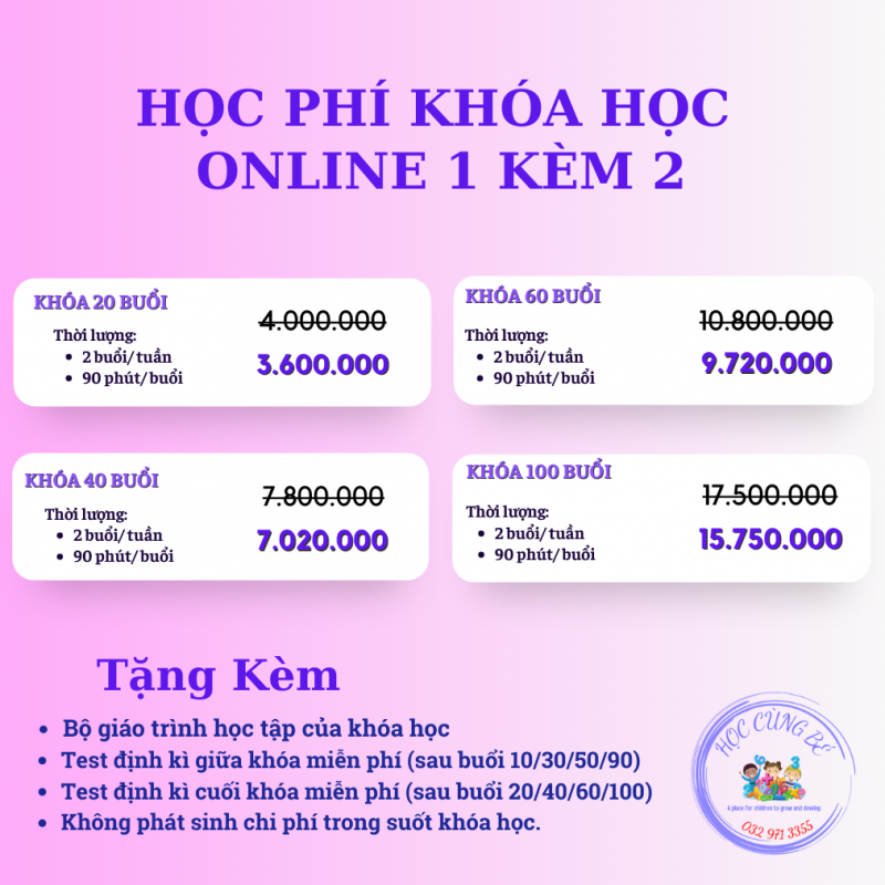 Khóa Học Online 1 kem 2